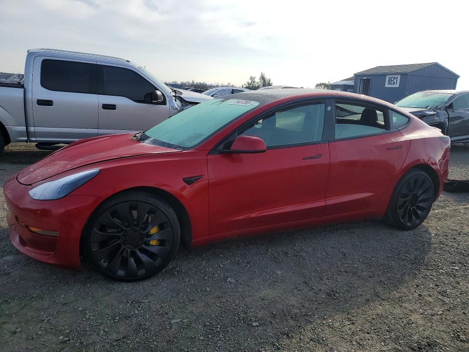 Продажа на аукционе авто 2021 Tesla Model 3, vin: 5YJ3E1EC4MF070146, номер лота: 75657095