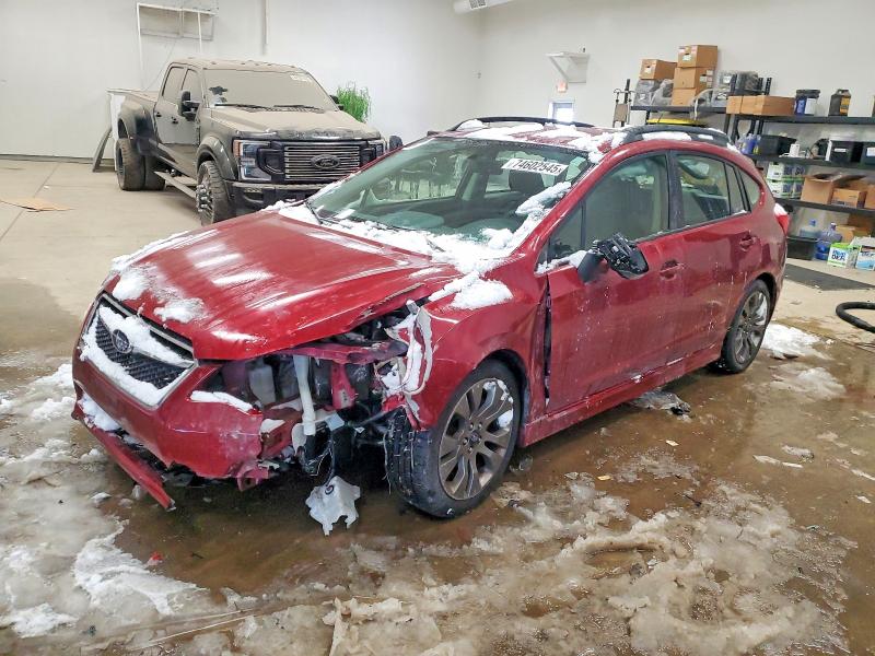 74602545 :رقم المزاد ، JF1GPAT6XFH308325 vin ، 2015 Subaru Impreza مزاد بيع