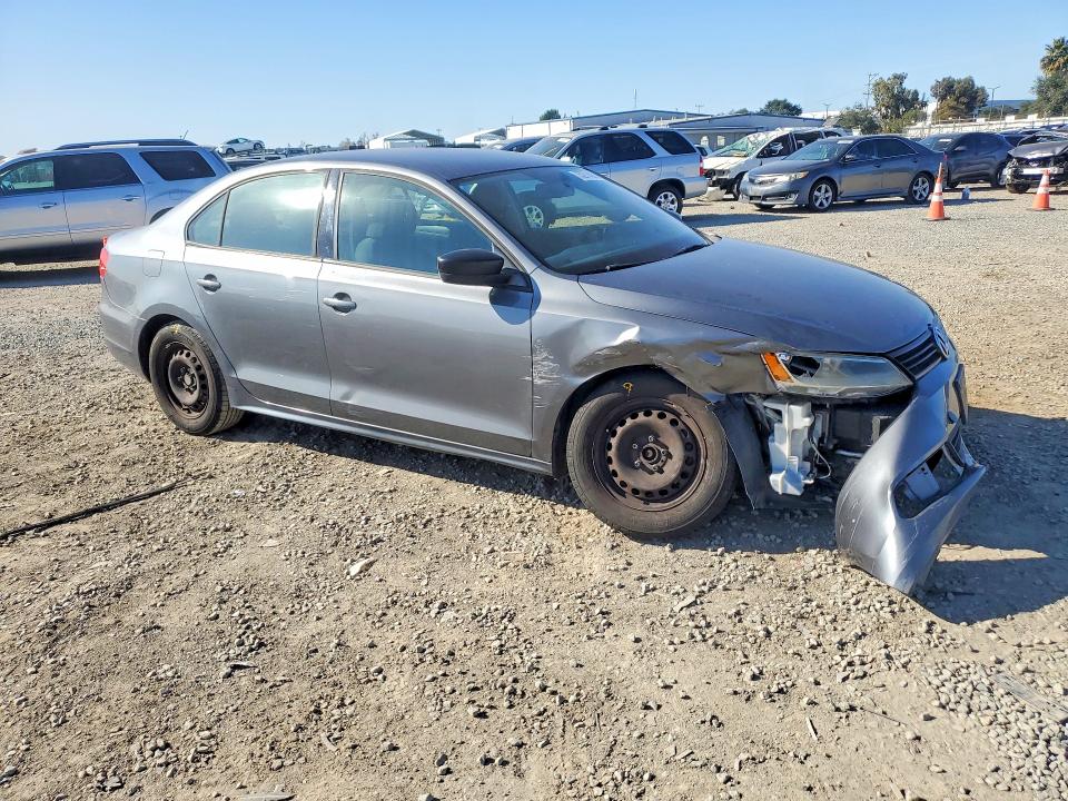2014 Volkswagen Jetta მანქანა იყიდება აუქციონზე, vin: 3VW2K7AJ2EM444999, აუქციონის ნომერი: 75271495