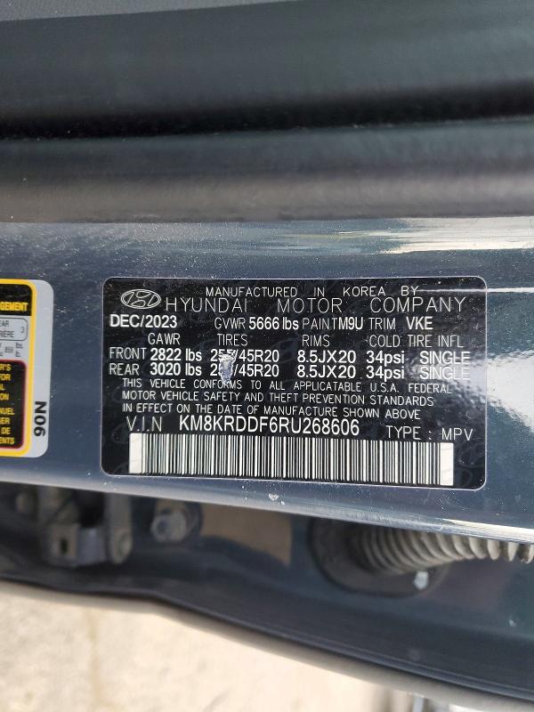 97628315 :رقم المزاد ، KM8KRDDF6RU268606 vin ، 2024 Hyundai Ioniq 5 مزاد بيع