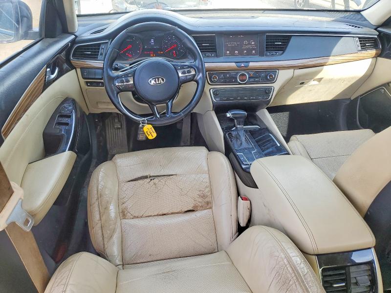 2017 Kia Cadenza Pr მანქანა იყიდება აუქციონზე, vin: KNALB4J12H5091869, აუქციონის ნომერი: 76061245