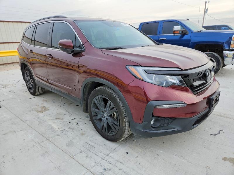 99462175 :رقم المزاد ، 5FNYF6H21NB101650 vin ، 2022 Honda Pilot مزاد بيع