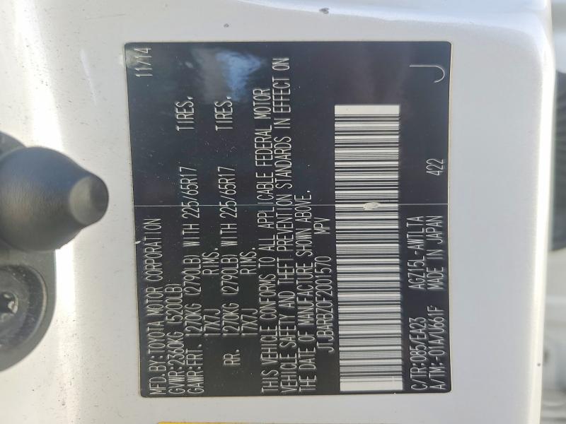 Aukcja sprzedaży 2015 Lexus Nx, vin: JTJBARBZ0F2001570, numer aukcji: 72944395
