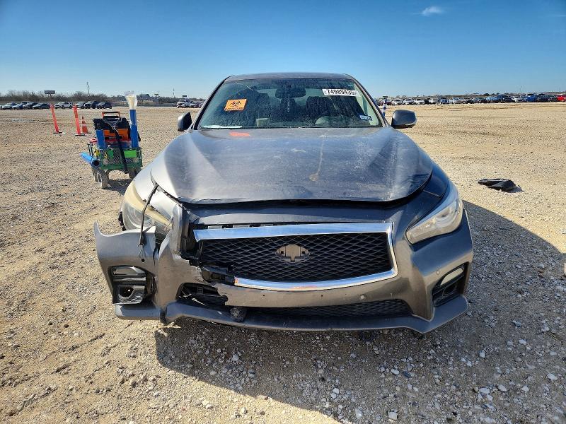 2015 Infiniti Q50 მანქანა იყიდება აუქციონზე, vin: JN1BV7AP4FM350203, აუქციონის ნომერი: 74989435