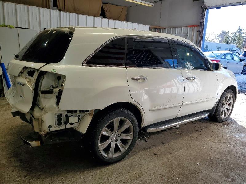 2012 Acura Mdx Advanc მანქანა იყიდება აუქციონზე, vin: 2HNYD2H6XCH507154, აუქციონის ნომერი: 73869575