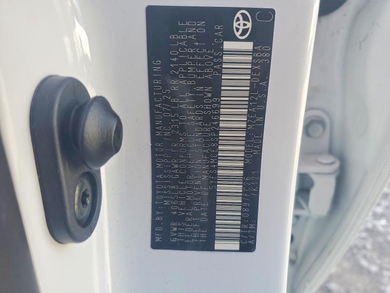 Продажа на аукционе авто 2025 Toyota Corolla, vin: 5YFS4MCE8SP246699, номер лота: 99857345