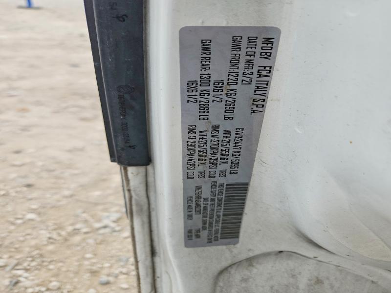 99022045 :رقم المزاد ، ZFBHRFAB4M6U39171 vin ، 2021 Ram Promaster City مزاد بيع