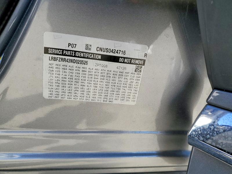 Продажа на аукционе авто 2022 Buick Envision A, vin: LRBFZRR43ND020526, номер лота: 74876845