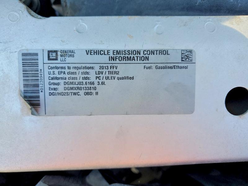 Продаж на аукціоні авто 2013 Chevrolet Impala, vin: 2G1WC5E39D1238949, номер лоту: 72263315