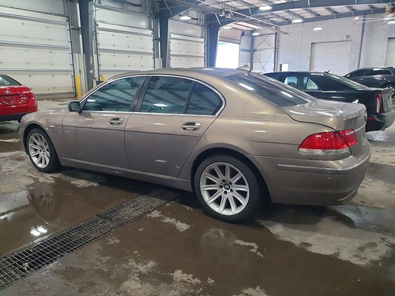2006 Bmw 750 მანქანა იყიდება აუქციონზე, vin: WBAHL83556DT02687, აუქციონის ნომერი: 73106675