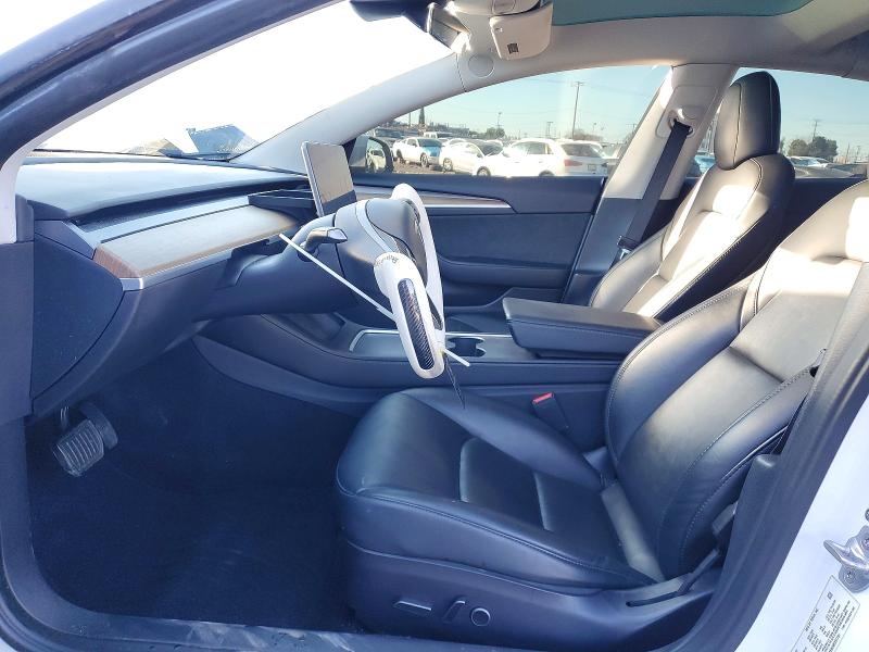 99670345 :رقم المزاد ، 5YJ3E1EB2NF237791 vin ، 2022 Tesla Model 3 مزاد بيع