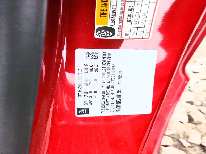 2018 Chevrolet Camaro მანქანა იყიდება აუქციონზე, vin: 1G1FH1R75J0101215, აუქციონის ნომერი: 98971465