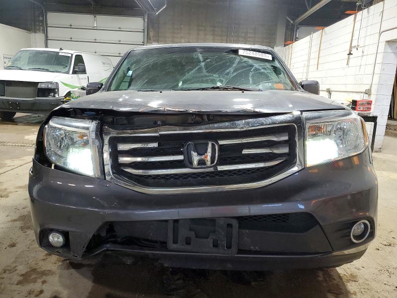 75248985 :رقم المزاد ، 5FNYF4H52FB064589 vin ، 2015 Honda Pilot Exl مزاد بيع