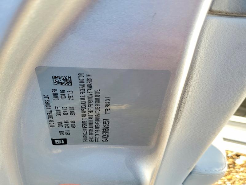 98640065 :رقم المزاد ، 1G4HC5EM5BU152351 vin ، 2011 Buick Lucerne مزاد بيع