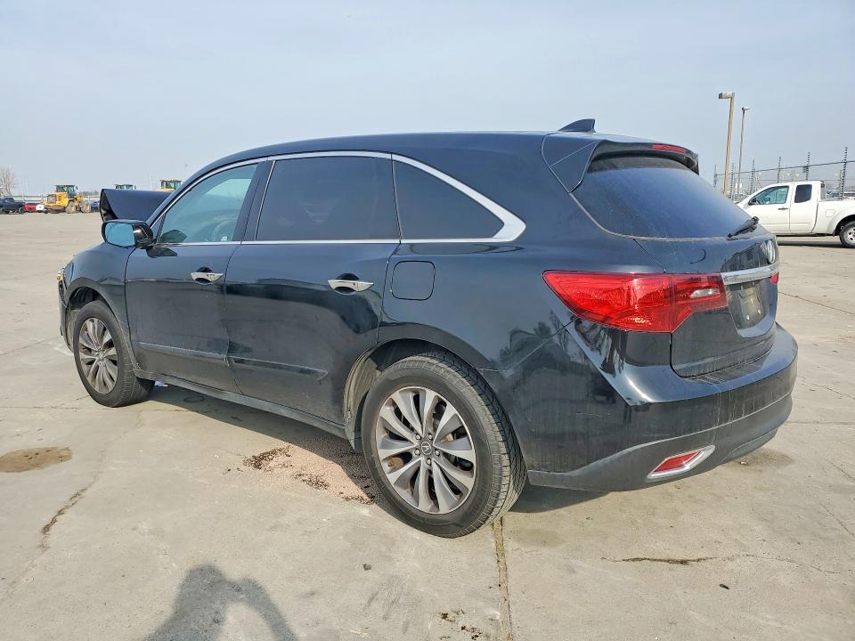 75067445 :رقم المزاد ، 5FRYD3H42GB019059 vin ، 2016 Acura Mdx مزاد بيع