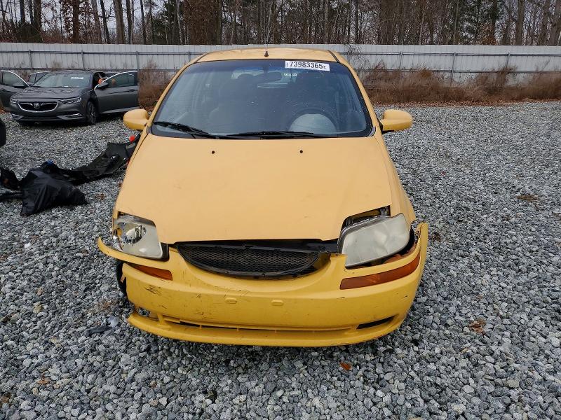 Продажа на аукционе авто 2005 Chevrolet Aveo Base, vin: KL1TD62645B308524, номер лота: 73983365
