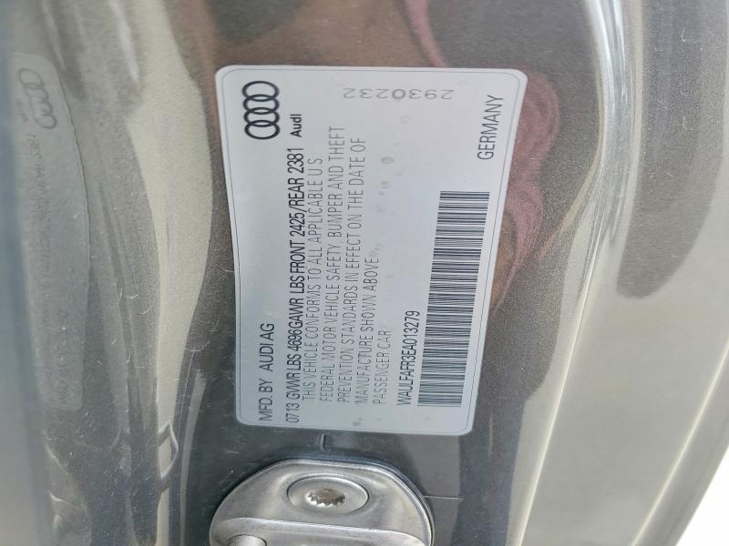Продажа на аукционе авто 2014 Audi A5, vin: WAULFAFR3EA013279, номер лота: 72167825
