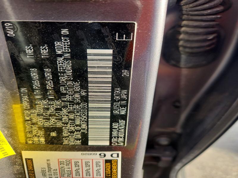 Aukcja sprzedaży 2019 Lexus Gx, vin: JTJBM7FX5K5231330, numer aukcji: 72754755