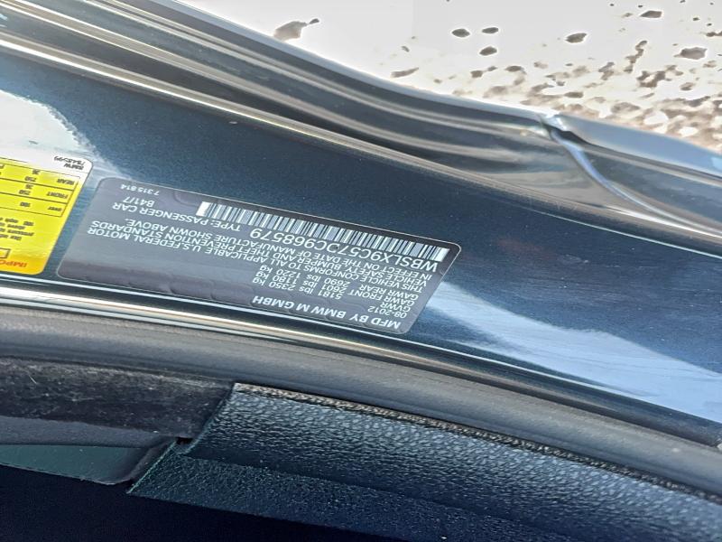 2013 Bmw M6 მანქანა იყიდება აუქციონზე, vin: WBSLX9C57DC968579, აუქციონის ნომერი: 73742175