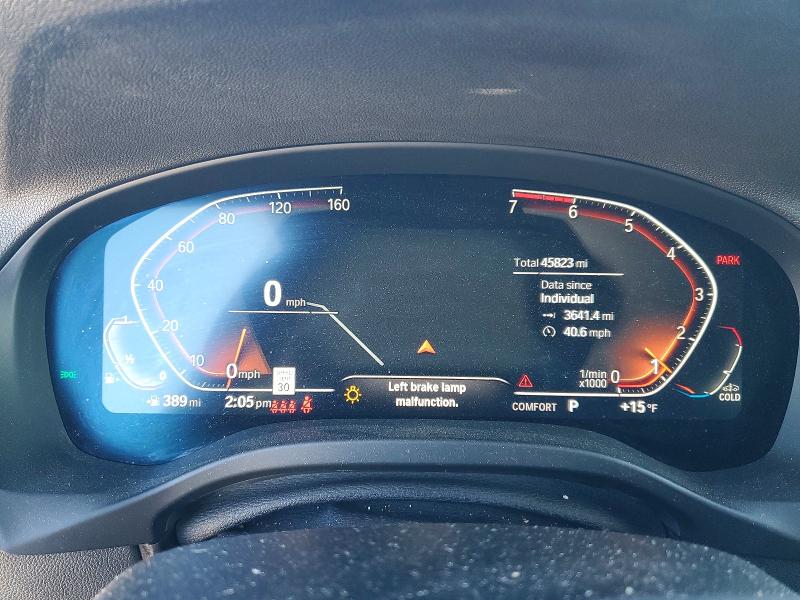 75118425 :رقم المزاد ، 5UXTY5C08LLT35037 vin ، 2020 Bmw X3 مزاد بيع