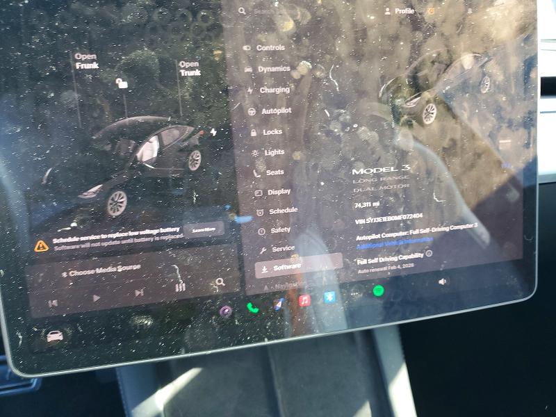 Продажа на аукционе авто 2021 Tesla Model 3, vin: 5YJ3E1EB0MF072404, номер лота: 73528515