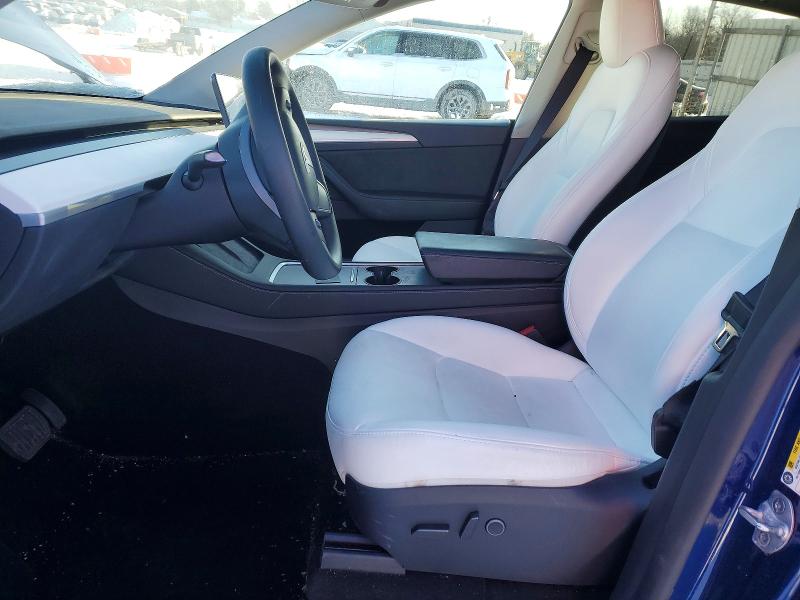 74122955 :رقم المزاد ، 7SAYGAEEXRF149364 vin ، 2024 Tesla Model Y مزاد بيع