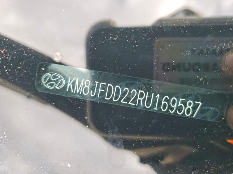 74073595 :رقم المزاد ، KM8JFDD22RU169587 vin ، 2024 Hyundai Tucson مزاد بيع
