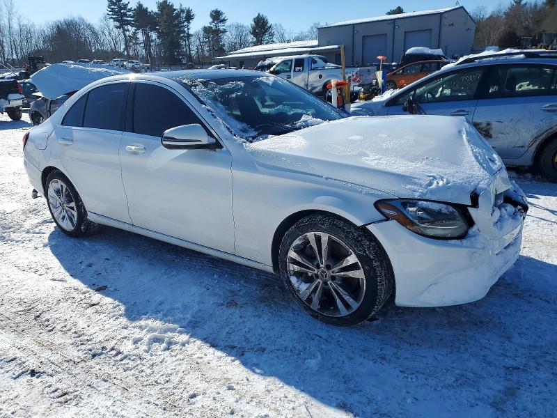 2018 Mercedes-benz C მანქანა იყიდება აუქციონზე, vin: WDDWF4KB1JR370875, აუქციონის ნომერი: 74695405
