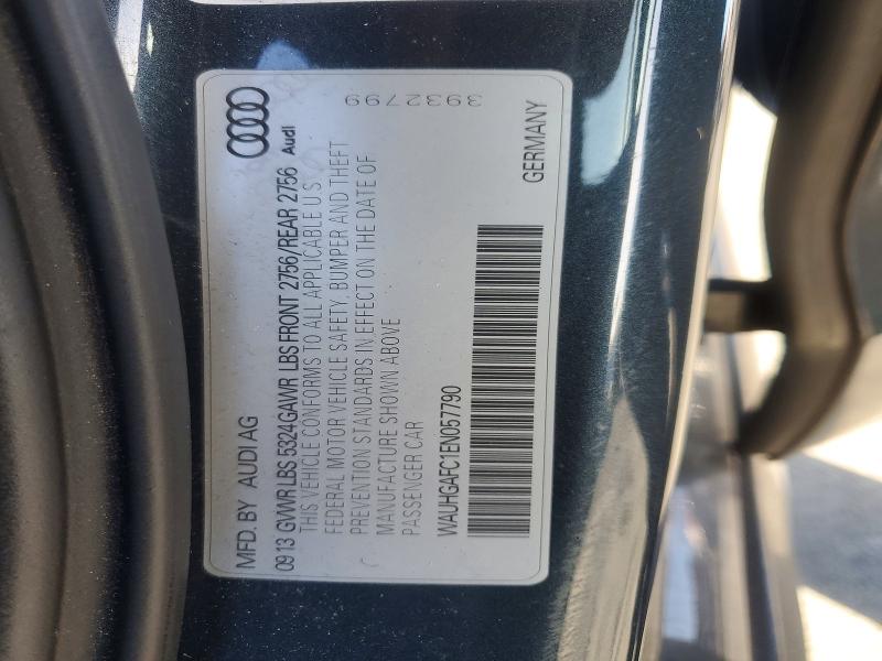 Aukcja sprzedaży 2014 Audi A6, vin: WAUHGAFC1EN057790, numer aukcji: 73726595