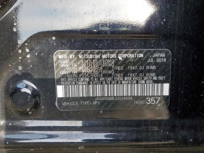 Продажа на аукционе авто 2018 Mitsubishi Outlander Sport, vin: JA4AR4AW8JU024698, номер лота: 99166085