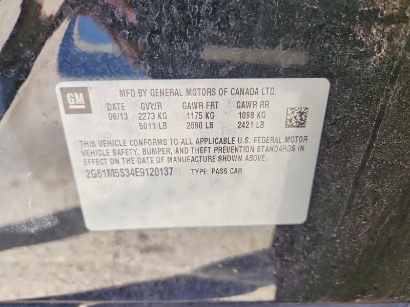 Продаж на аукціоні авто 2014 Cadillac Xts, vin: 2G61M5S34E9120137, номер лоту: 72384345