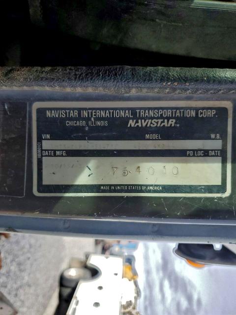 97546635 :رقم المزاد ، 1HTSAZRP9RH584782 vin ، 1994 International 4000 مزاد بيع