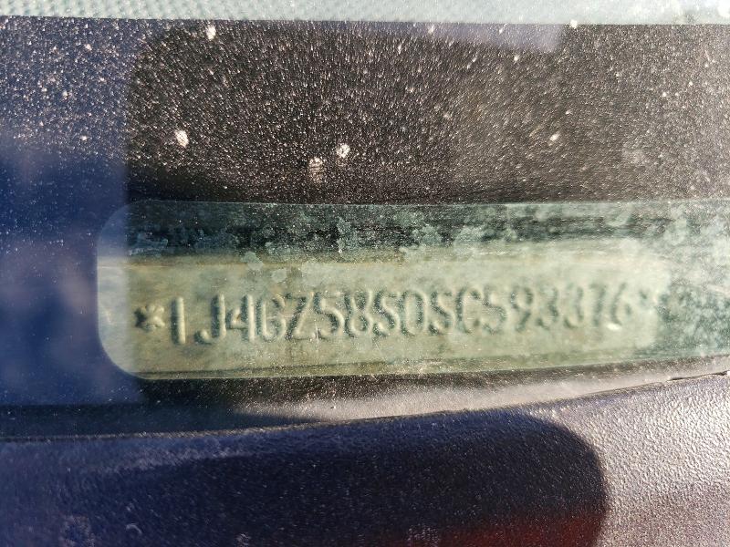 73700155 :رقم المزاد ، 1J4GZ58S0SC593376 vin ، 1995 Jeep Grand Cherokee مزاد بيع
