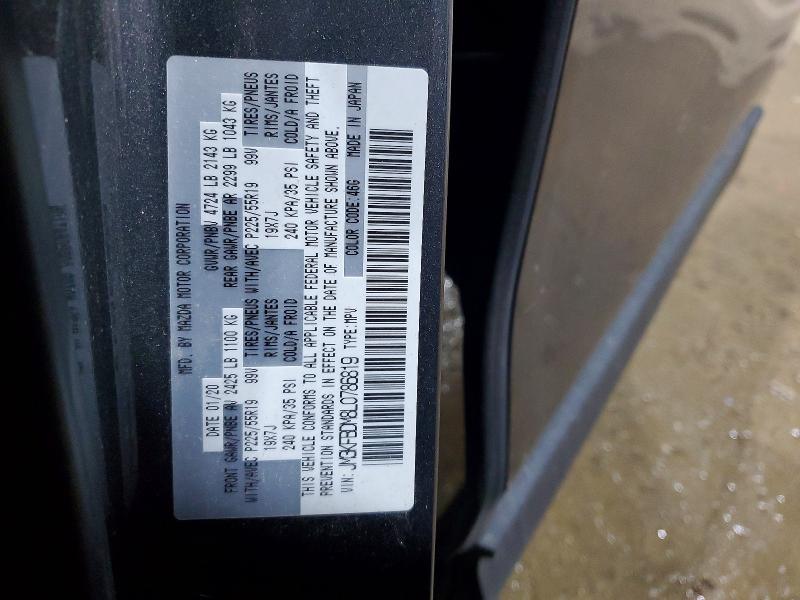 Aukcja sprzedaży 2020 Mazda Cx-5, vin: JM3KFBDM8L0786819, numer aukcji: 74187365