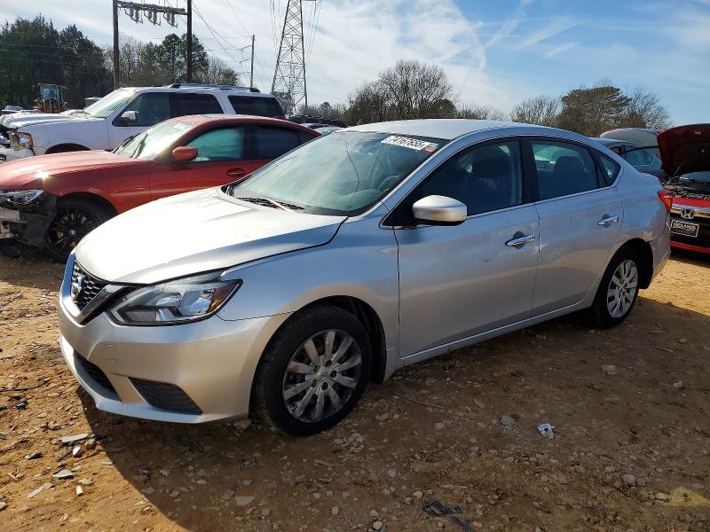 2016 Nissan Sentra S მანქანა იყიდება აუქციონზე, vin: 3N1AB7AP8GY239706, აუქციონის ნომერი: 74167655