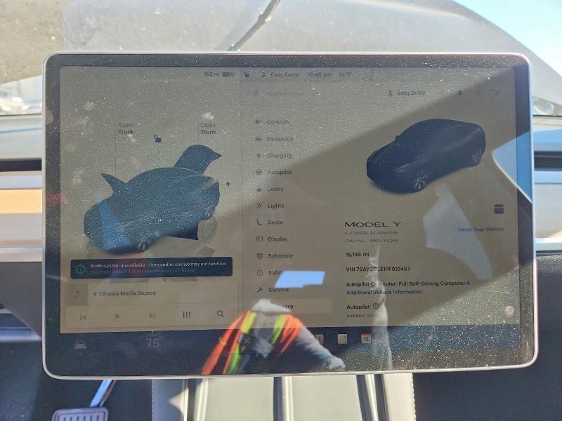 72216525 :رقم المزاد ، 7SAYGDEE1PF910457 vin ، 2023 Tesla Model Y مزاد بيع