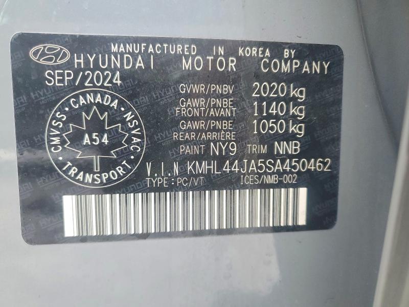 Продажа на аукционе авто 2025 Hyundai Sonata, vin: KMHL44JA5SA450462, номер лота: 99381015