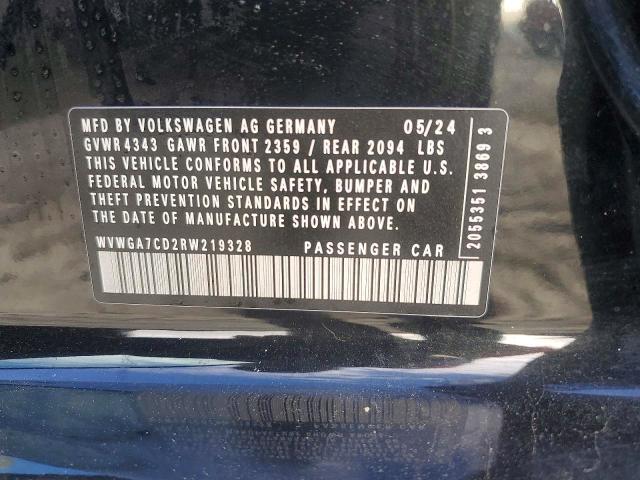 Aukcja sprzedaży 2024 Volkswagen Gti S, vin: WVWGA7CD2RW219328, numer aukcji: 99518555