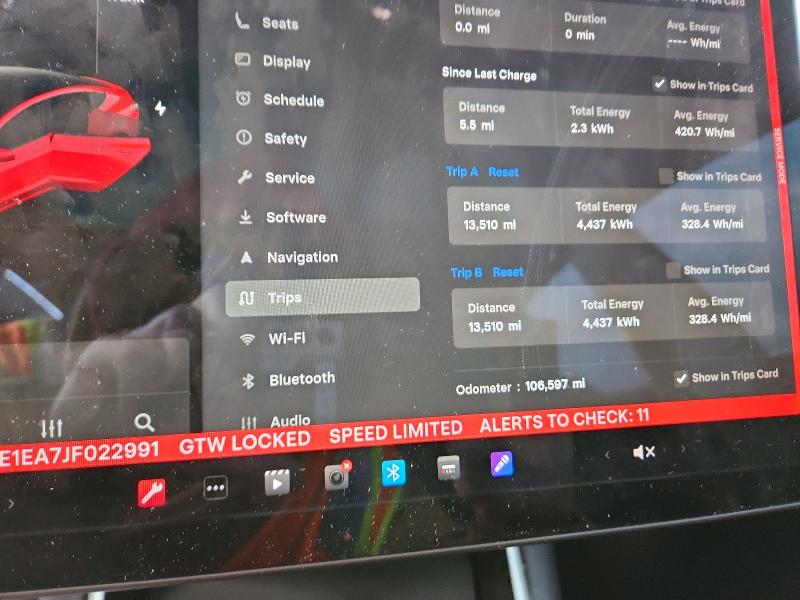 2018 Tesla Model 3 მანქანა იყიდება აუქციონზე, vin: 5YJ3E1EA7JF022991, აუქციონის ნომერი: 73493045