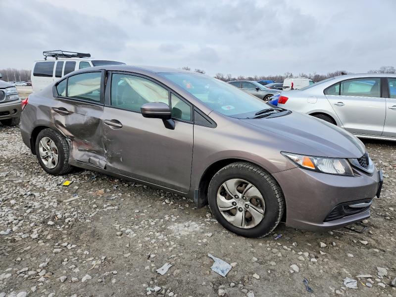 99534795 :رقم المزاد ، 19XFB2F54FE110732 vin ، 2015 Honda Civic مزاد بيع