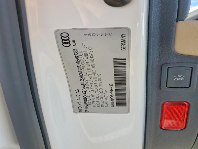2017 Audi A4 მანქანა იყიდება აუქციონზე, vin: WAUGNAF45HN033488, აუქციონის ნომერი: 74641305