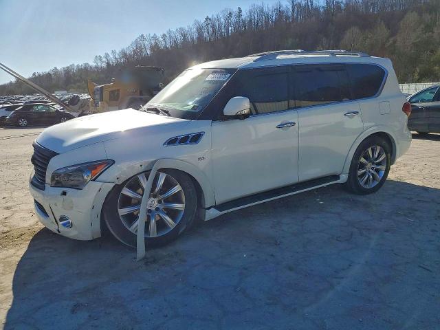 73333075 :رقم المزاد ، JN8AZ2NE7E9062853 vin ، 2014 Infiniti Qx80 مزاد بيع