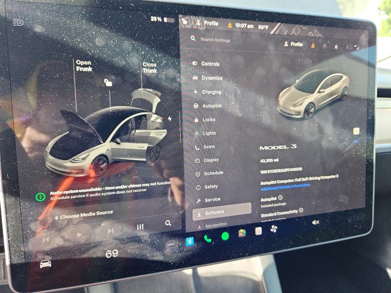 Продаж на аукціоні авто 2023 Tesla Model 3, vin: 5YJ3E1EA2PF449018, номер лоту: 45881096