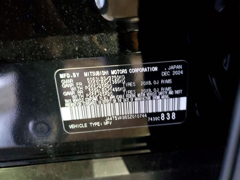 Продаж на аукціоні авто 2025 Mitsubishi Outlander, vin: JA4T5VA96SZ010744, номер лоту: 73442465