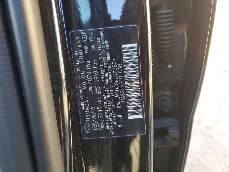 2024 Hyundai Elantra Hybrid მანქანა იყიდება აუქციონზე, vin: KMHLM4DJ0RU100807, აუქციონის ნომერი: 74782955