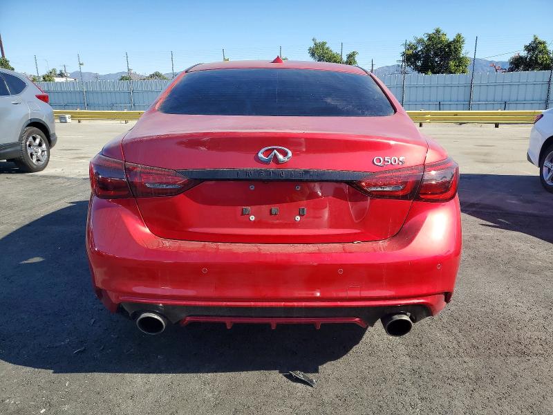 Продажа на аукционе авто 2021 Infiniti Q50, vin: JN1FV7DP7MM850463, номер лота: 75471585