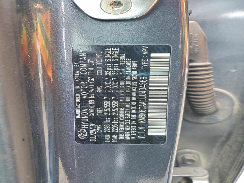 Продаж на аукціоні авто 2020 Hyundai Kona, vin: KM8K6CAA1LU434369, номер лоту: 73837395