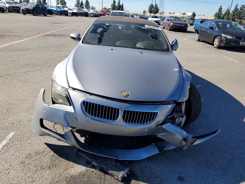 2006 Bmw M6 მანქანა იყიდება აუქციონზე, vin: WBSEH93416B797267, აუქციონის ნომერი: 73678275
