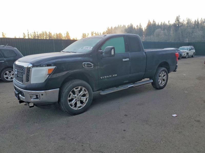 74096275 :رقم المزاد ، 1N6BA1C45HN549568 vin ، 2017 Nissan Titan Xd S مزاد بيع