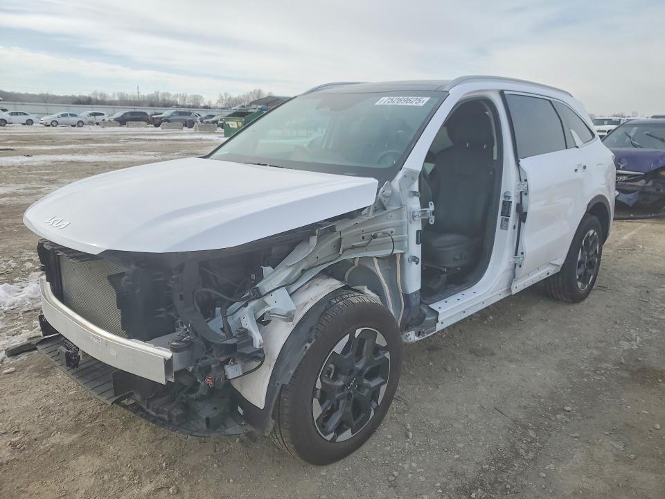 2025 Kia Sorento მანქანა იყიდება აუქციონზე, vin: 5XYRLDJC8SG349175, აუქციონის ნომერი: 75269625